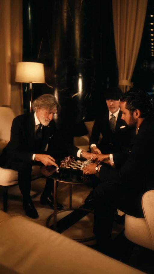 🇹🇷🇪🇸💫 Checkmate matters less… what remains is the elegance in the way we play. ♟️ 
——————
El jaque mate importa menos… lo que queda es la elegancia con la que jugamos.

#gentleman #mensfashion #terzi #elegantman #menwithclass #suitstyle