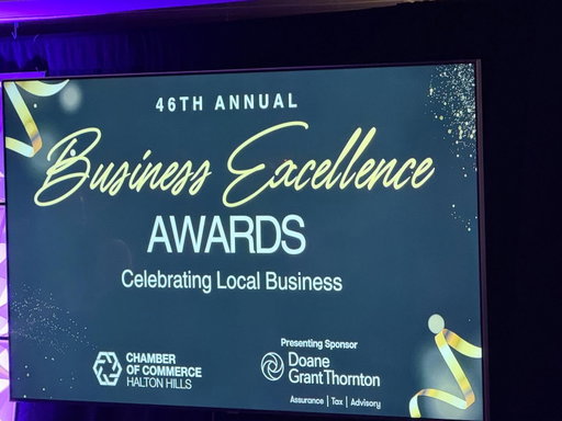 We are still overwhelmed!

Last night we were presented with Business of the Year (1-9 employees) by the @haltonhillschamber 

There is no way that this would have happened without the support my family. They knew that this would work before I did. 

My team is amazing. They use the same care and attention to your business that I do. We really do try to be your virtual accounting department. It would be impossible without them. 

The Halton Hills community has been so supportive. Whether you’re a client, one of our collaborators, a chamber member…or just someone who watches our business and roots for us…. You are an important part of why we are being recognized. 

Will share some other items from last night….but for now…. THANK YOU!!!