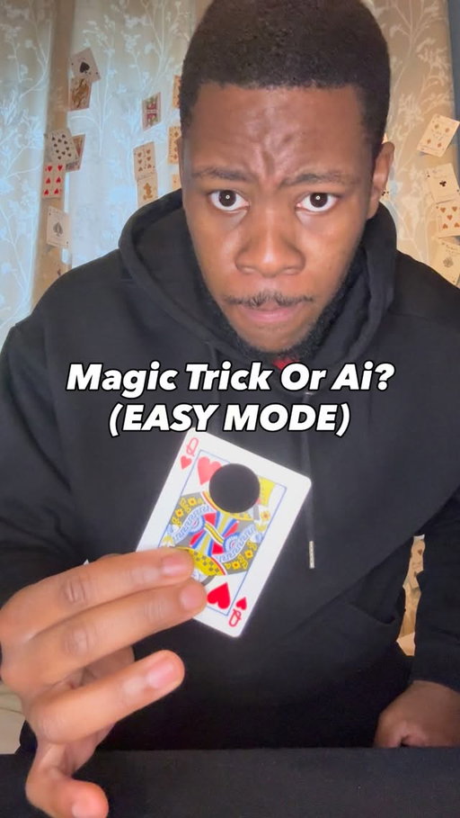 This one a bit easier for you guys…

#magictrick #magic #ai #easymode