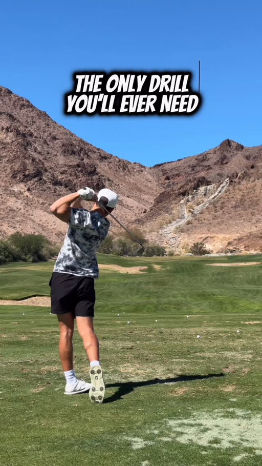 The only backswing drill you’ll ever need. Set the hinge, set the trail arm, match the leading edge to your spine angle.

#golf #golftips #golfswing #backswing #drills #howto
