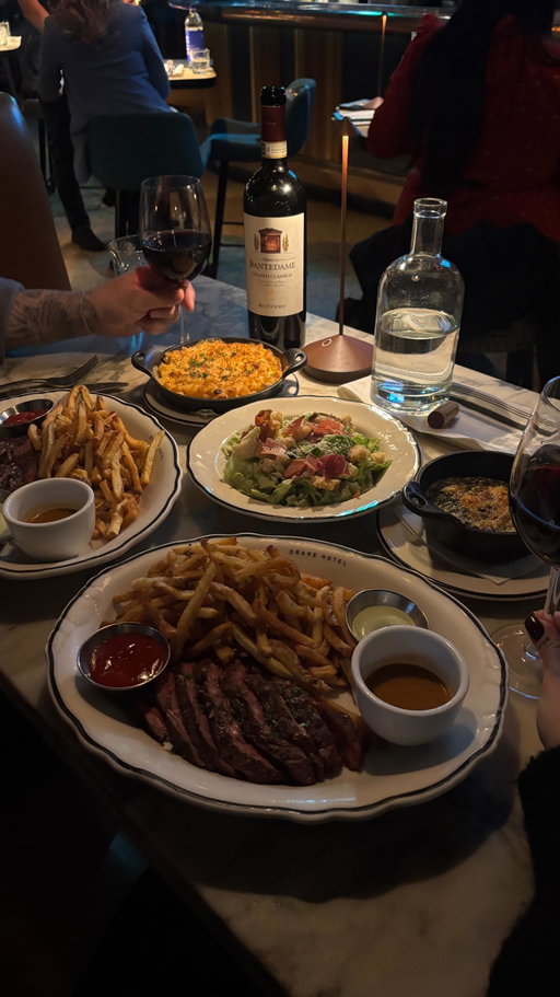 a deal that can’t be beat 🥩✨ @thedrakehotel 

#toronto #food #foodie #torontofood #torontolife #steakandfrites #torontodeals