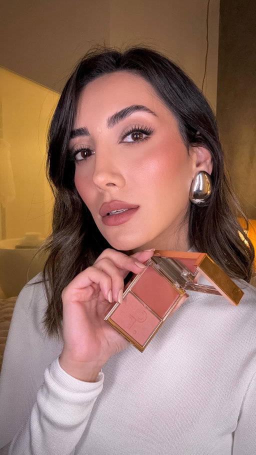 Powder first to set, cream second to bring life back, that’s @Patrickta signature technique. And this formula nails it! silky, buildable, and glowy in all the right places.
@patricktabeauty 
@sephora 
#PatrickTaBeautyPartner