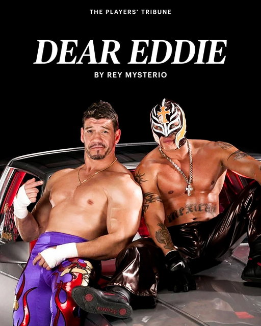 “My big brother. My great rival. My true friend.... I can’t believe it’s been 20 years.”

A letter from Rey Mysterio to Eddie Guerrero. (Link in bio)