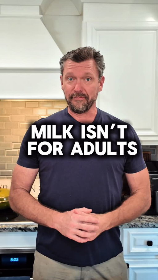 Milk isn’t for adult mammals.🥛
I love the taste but I’m smart enough not to drink it. It’s not essential and it can lead to unnecessary weight gain.
Do you still drink milk? 👇🏼

#ProperHumanDiet #CarnivoreDiet #KetoDiet #Milk