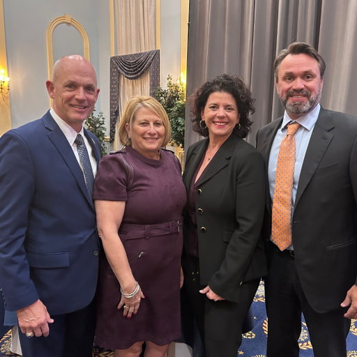 Smithfield Foods recently participated in this year’s Luter Connect event, hosted by the Christopher Newport University (CNU) Luter School of Business.

President & CEO Shane Smith offered a keynote reflecting on the legacy of former Smithfield Chairman Joe Luter III and our company’s remarkable journey from a regional pork producer to a global food company while Smithfield's Justin Hardwick, vice president of supply planning and a 2006 CNU graduate, was recognized for his contributions to the school and his service on the Luter School of Business Board of Advisors.

Events like Luter Connect underscore the importance of leadership, innovation and community partnerships in shaping the next generation of business leaders—priorities that remain central to Smithfield Foods.