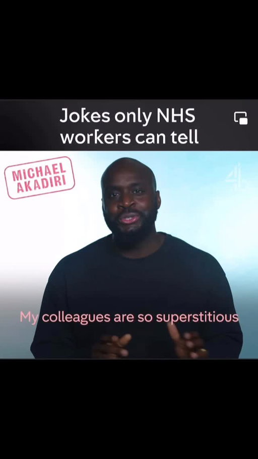 The Q Word 👀🤣

You guys liked yesterday’s throwback soo much, here’s another one… I don’t think all of you will back me with this one though 😅

#comedy #standup #funny #medicine #hospital #doctor #nhs #channel4 #reels

Are you an ardent believer of the ‘Q word’ aka Quiet superstition?