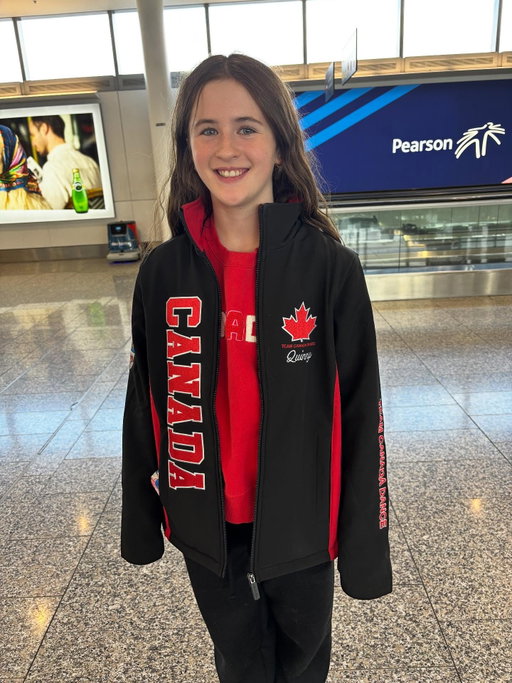 Let’s Do This Quinny! Team Canada Dance 🇨🇦 #experienceofalifetime #milanitaly🇮🇹 #soproudofyou❤️