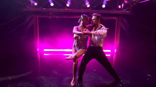Felt good to be back @derekhough 🙏 #dwts