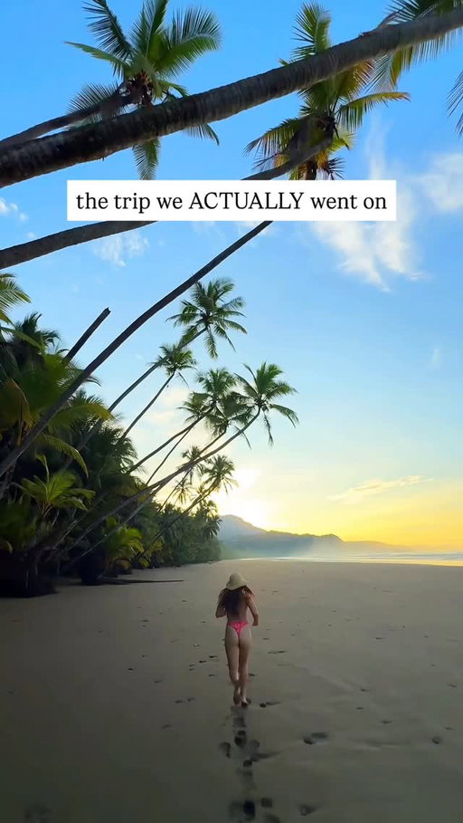 “Yea the trip was pretty chill, we just stayed in the hotel” 🤣🙄

SIKE! If you want to plan a crazy adventure trip to @visit_costarica, steal our exact itinerary 👇

Day 1 ✈️ Early flight into San José 🏡 Check in and explore your hotel @chayotelodge  🧘🏻‍♀️Afternoon yoga on thier jungle yoga platform  🌄 Chill evening + dinner at the lodge

Day 2 🍳 Breakfast with a view 💦 Stop at Bajos del Toro Waterfalls to experience 7 waterfalls in one hike at Costa Rica Blue Falls 🏨 Check-in at @hotelarenalparaisoandspa 
🌋 Explore the town of La Fortuna, with many things to do like zip lining, shopping, and plenty of other fun tourist attractions 🌙 Relax in a hot-spring nearby 
🔥 Get a fire cooked meal at Nanku Restaurant 

Day 3 🌅 Early checkout + road trip to the coast 💙 Sunrise stop at Rio Celeste (bucket-list blue!) 🌿 Explore Tenorio National Park
🐊 Stop and see the crocodiles at Crocodile bridge 🏝️ Check-in at @cristalballena 
🏊🏼‍♀️Take a dip in their huge swimming pool  🌅 Dinner overlooking the Pacific

Day 4 🍽 Breakfast at the hotel
🌴Sunrise at the famous Uvita beach  🌊 Adventure to Nauyaca Waterfalls 🍽 Dinner at the hotel

Day 5 🌅 Early checkout 🚐 Transfer back to SJO ✈️ Fly home and reminisce on your craziest adventure yet

Save this post for future trip planning and comment ADVENTURE if this sounds like something you want to do 🌎✨🫶🏼

#EssentialCostaRica #EnergiaPuraVida #PuraVidaThrills