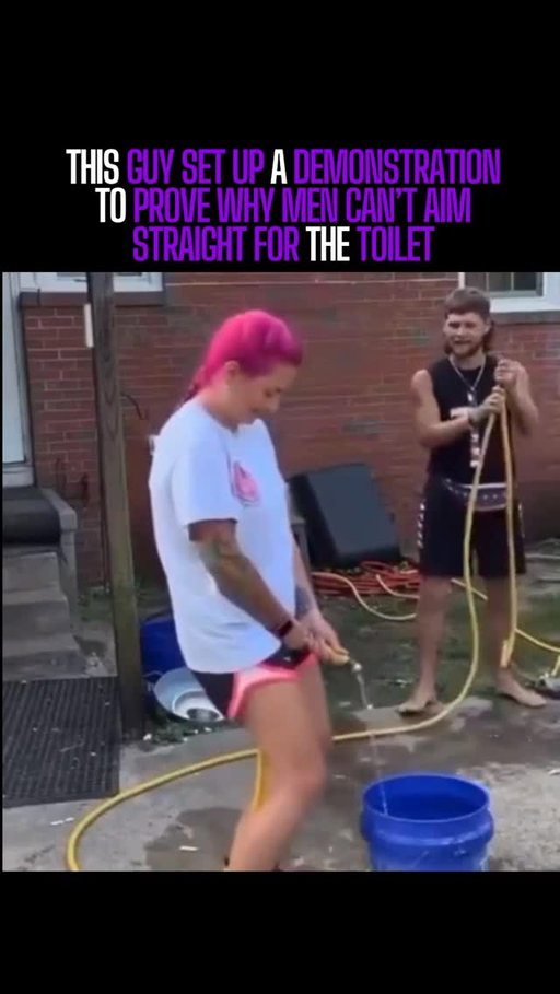 A husband shows his wife why men have bad aim😂

#streamer #relationship #trending #explore