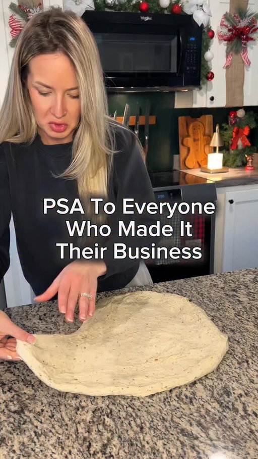 If you’re here worried about a strand of hair in a kitchen you’ll never eat in, instead of the free  bread recipe I’m sharing… this ain’t the page for you 😂
My family’s happy, my bread is bomb, and my hair will stay down. Move along.

#bakerhumor #breadtok #homebaking