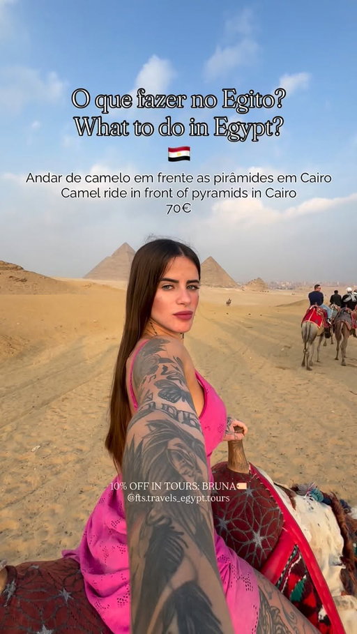 Importante saber que o Uber não opera regularmente dentro do Egito. FTS fornece opção do motorista buscar e largar no hotel. 
In Egypt, Uber doesn’t function well. FTS counts with tours with drivers to pick up and drop off.
CUPOM DE DESCONTO 10% : BRUNA em @fts.travels_egypt.tours 
Agende seu tour para pirâmides, Rio Nilo, passeio de quadriciclo entre outros com os melhores guias 
10% CUPOM DISCOUNT : BRUNA in @fts_travels 
Schedule your pyramids tour, Nile river tour, quads ride all with the best guides!
Envie para o @ que vai te levar lá! 
#egypt #egito #cairo #travel