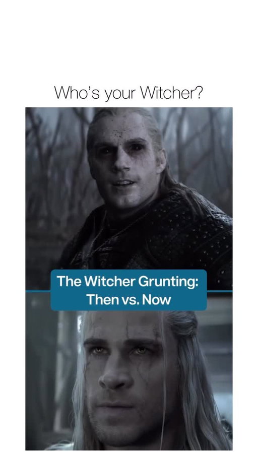The Witcher’s grunt is so iconic!
#thewitcher #henrycavill #liamhemsworth