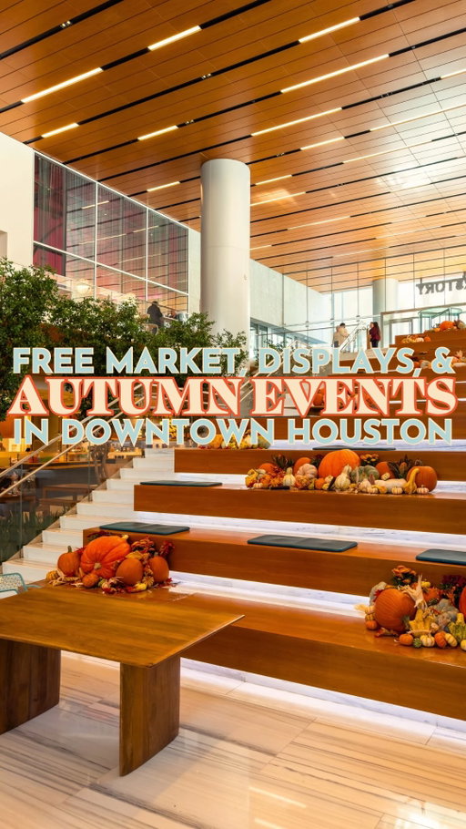 FREE UNDERGROUND FALL MARKET, PUMPKIN INSTALLATION, AND EVENTS AT THE UNDERSTORY 🍁 We recently stopped by @understoryhtx and they’re in full fall mode! We’re talking pumpkin arrangements, seasonal games, and an upcoming market! 🎃 They also have a huge lineup of happenings going on all year long. Check out the dates and upcoming events below!👇

🦃 FALL EVENTS & PROGRAMMING 🦃
🎃 Pumpkin Installations (great steps & lobby) | Until Nov 30
⭐️ Pumpkins with a Purpose (installation pumpkins & items will be sold for $1 to benefit Make-A-Wish) | November 19-20 from 11am-1pm
💛 Gratitude Wall Installation | Until Nov 30
🤎 Understory Market Days by @gatheringcollectivemarkets | November 18-20 from 11am-2pm
🎈 Pumpkin Pop N’ With a Purpose (darts for $1-$8 benefitting Make-A-Wish) | November 18 from 11am-1pm
🍁 Fall Photo Op Installation | Nov 18-Nov 30

⭐️ ONGOING EVENTS & PROGRAMMING ⭐️
🍪 The Dessert Bar (rotating local dessert businesses) | Every weekday from 11am-2pm
🔴 Loteria hosted by @djuentertainment | Every Tuesday from 4pm-6pm
🎶 Vinyl & Vibes by @_djev_ | Every Thursday, 4pm-6pm
🏃 Run Club by @reversehappyhr | Every Thursday, 5:30pm
🍿 Movie Saturdays | Every Saturday, 1pm & 4pm
🏀 Shuffleboard, Ping-Pong, & Basketball onsite
🥗 Tons of food options including @bashihtx, @boomtowncoffee, @buenavistahtx, @farrohealthypowerbowl, @flipnpattieshtx, @lataquizahtx, @localcubanhtx, @monaitalianfood, @seasidepoke, and @silverliningbar

🅿️ Parking is free on weekdays after 4pm and all day on weekends (retailers can validate with a purchase!)

📌 SAVE THIS FOR A VISIT BEFORE FALL ENDS AND TAG WHO YOU’RE BRINGING
——
📍: @understoryhtx (Downtown, 800 Capitol St)

#fall #pumpkin #houston #houstonevents #thingstodoinhouston #htx #houstoninfluencer #houstonfood #downtownhouston #houstonfood #houstonhoustonfoodies #houstontexas #houstonmarket