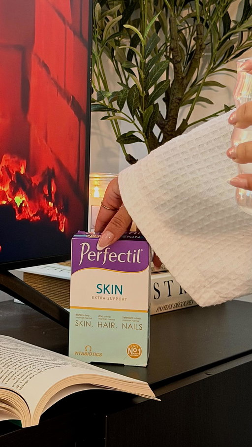 ad | little habits that actually make me feel good about my skin again 🤍 I’ll never stop talking about the @perfectilofficial vitamins from @Vitabiotics!✨ Includes extra biotin which contributes to the maintenance of normal skin and vitamin C that contributes to normal collagen formation for the normal function of skin #Perfectil #FindYourPerfectil #Vitabiotics #BeautyFromWithin
