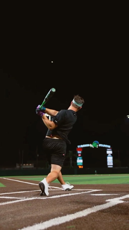 Ball left the yard… and found a new home.