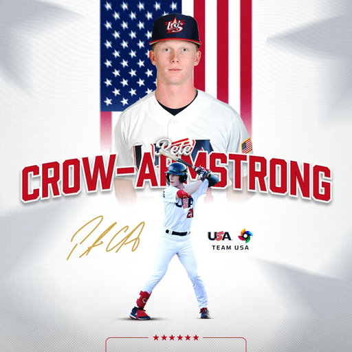 PCA!

Four-time Team USA alum Pete Crow-Armstrong will play for the United States in the 2026 World Baseball Classic.

#ForGlory🇺🇸