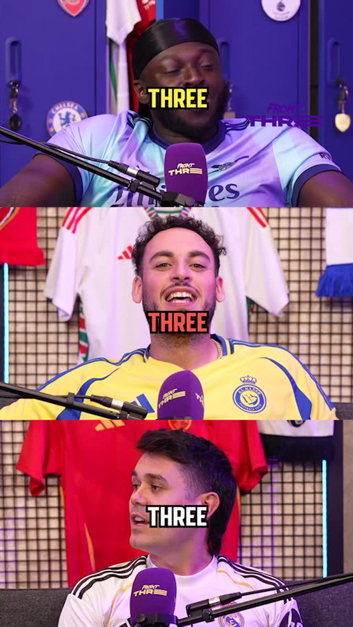 NAME a FOOTBALLER that PLAYED for ALL 3 CLUBS 👇 

#frontthree #2teams1player #footballchallenge #soccer #futbol #footballtrivia