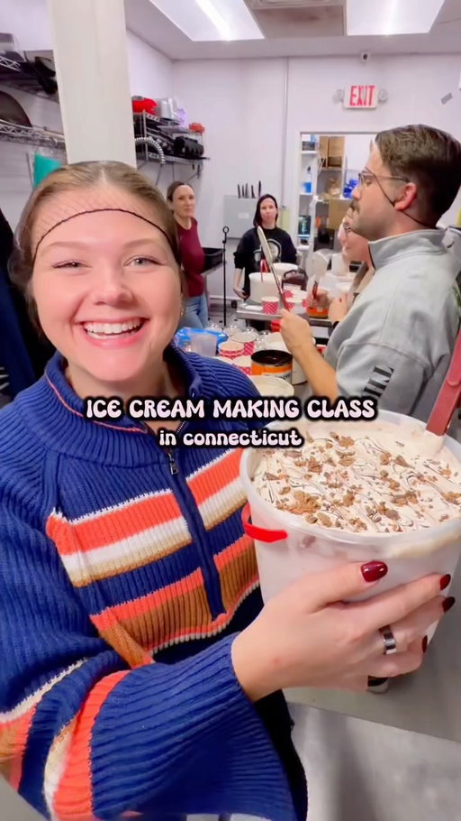 who made the best flavor?!🍦🍦

@frisbiesdairybarn makes the winter a little more bearable with one of the states only ice cream making classes!! book yours at the link in bio!

They also let you GIFT a class to someone - the perfect holiday gift idea 🎄

#frisbeesdairybarn #newbritainct #ctbucketlist #icecreammakingclass #ctevents