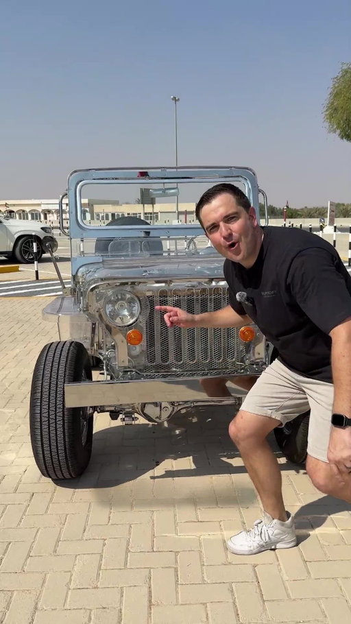 Nate’s at the Off Road History Museum to check out one of the most unbelievable builds we’ve ever seen… a fully transparent Jeep 👀

Built to show how off-road engineering works from the inside out, this Jeep isn’t just a display piece - it actually runs🔥 @sbxcars

Thx @saberdrives 

#jeep #transparent #cars