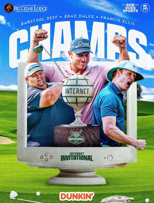 Your Inaugural @internetinvite Champs: Cody “Beef” Franke, Brad Dalke, and Francis Ellis