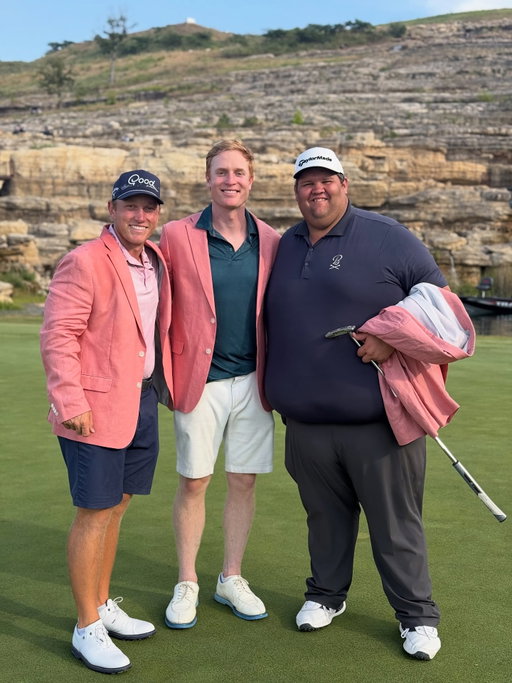 We are the inaugural Internet Invitational Champions!!

It has been wild to keep this news a secret for 3 months now but so worth it. This event had some of the most exciting and nerve-racking moments that I have ever experienced in the game of golf. 

Beef, Francis, and I had such good chemistry and they truly showed up in some massive moments and I was so proud of them for doing it under the most pressure they have ever been under on a golf course. 

Beef: I know you are smiling looking down on us. I wish I had known you more before this event but I am so blessed that I got to spend 3 days with you in Branson. You were the nicest and most genuine person I have ever met and it is so unfair that the best people get taken away from us so often in this world. This whole series is a tribute to you and your family. We all love you and I’m so glad that we got to share this win together.

Thank you @barstoolsports @foreplaypod @bobdoessports @stoolpresidente @bigcedarlodge and all the editors and cameramen that worked on this series for months. Every single one of you made this event into something seriously special. 

I’m still smiling ear to ear and I know Beef is doing the same as he’s probably giving a lesson and making more clutch putts up in Heaven. 

Until the next one!!