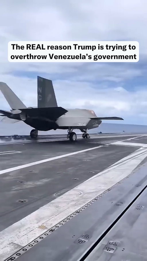 It turns out that the real reason Trump wants to attack Venezuela is, you guessed it, oil.