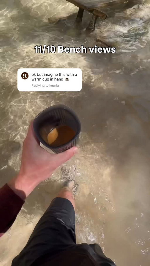 Follow if you’re my coffee + view ppl 🤝