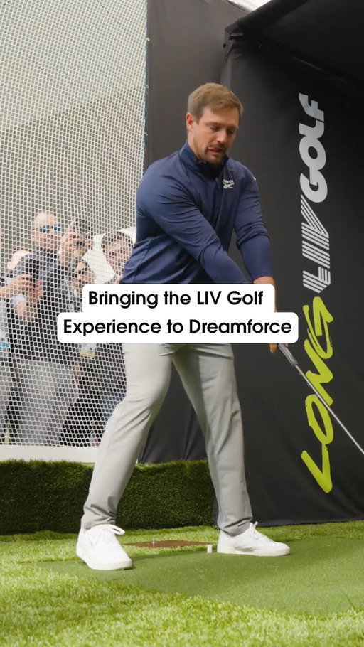Throughout #DF25, @LIVGolf_League demonstrated how Agent Caddie and Fan Caddie—powered by Salesforce—are transforming the game for golfers and fans alike.

Plus, Crushers GC Captain @BrysonDeChambeau stopped by to illustrate how precision, data, and innovation converge at the highest level of the sport.

Learn how we’re powering new broadcast- and fan-driven experiences with Agentforce at the link in our bio.