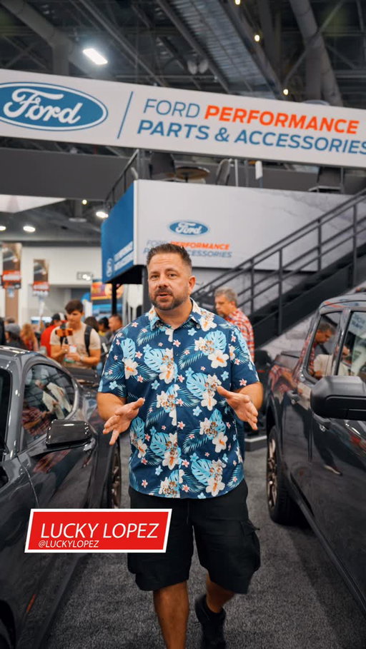 I stepped inside the @Ford Custom Garage at SEMA to experience the craftsmanship, innovation, and excitement that define the Ford booth. From custom packages to performance upgrades, @Ford makes it easy to bring your vision to life. #HOTROD #SEMA #Ford @motortrend @ford