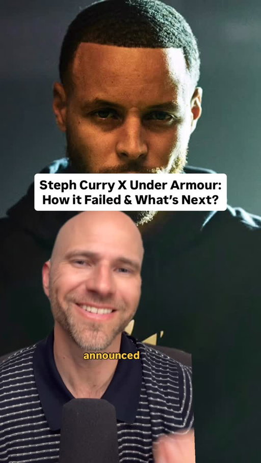 Steph Curry and Under Armour are officially splitting after more than a decade… and the reasons might surprise you if you haven’t been paying attention. 👀

From the rise of Curry Brand to UA’s decline in the market, this move says a LOT about where the athlete–brand world continues to head in 2025.

In today’s breakdown we cover:
📉Why Curry + UA lost momentum
🏀What this means for signature athletes
👟Why basketball footwear is shifting again
📈And how Curry could build a global brand bigger than ever

Who should Steph sign with next? Vote below ⬇️