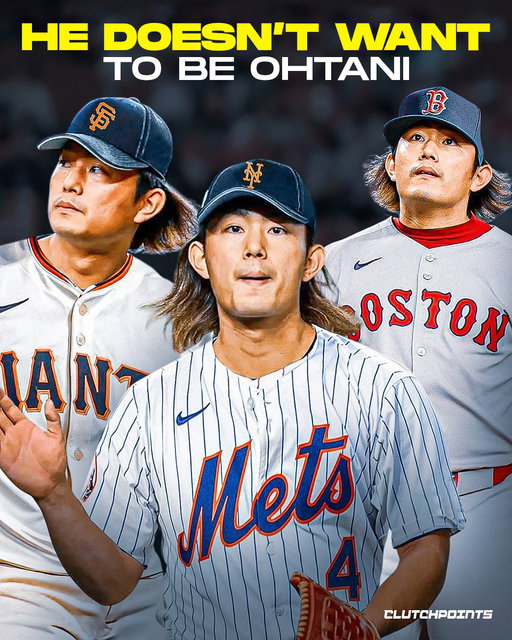 A NEW JAPANESE MONSTER IS COMING TO THE SHOW 🇯🇵🔥

Tatsuya Imai might just be that guy, the next big name out of Japan ready to dominate MLB.
He’s already proven everything he could in the NPB:
🔹 1.92 ERA
🔹 178 strikeouts
🔹 A combined no-hitter and a 17-K complete-game shutout

But here’s where it gets wild: Imai’s not here to blend in.
🔹He wants to strike out Shohei Ohtani.
🔹He refuses to glaze Yoshinobu Yamamoto.
🔹He’s chasing one thing only: being the best pitcher in the world.

Word is, he’s eyeing MLB, with the Giants, Mets, and Red Sox leading the race.

For a guy who got bored of the NPB, The Show might finally give him the challenge he’s been waiting for.
