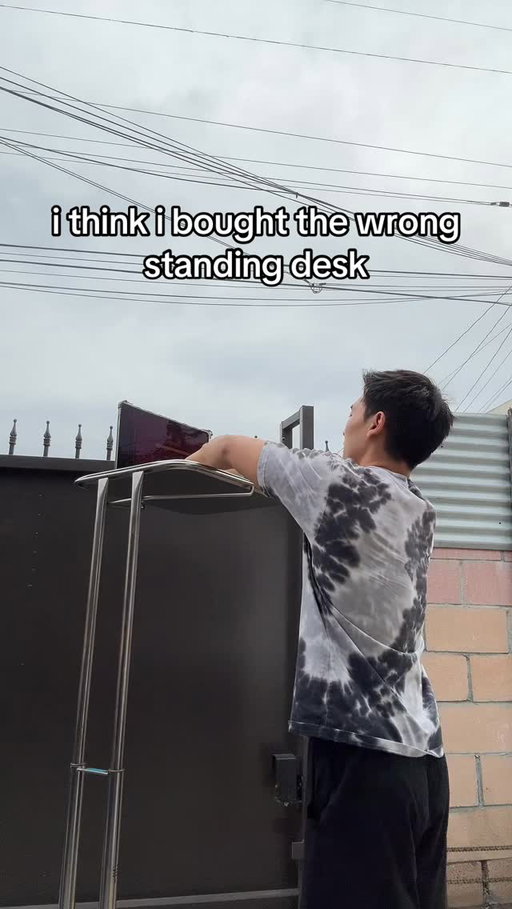 I think I ordered the wrong standing desk #musicproducer #ableton #musicmeme
