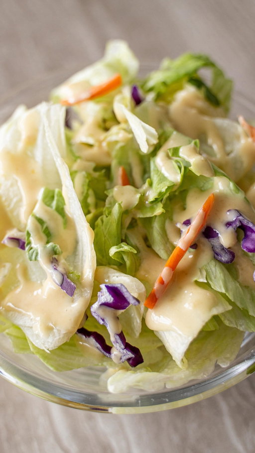 no suprise that this recipe is my all time most popular recipe

comment save, and i’ll send you the link to the printable recipe directly to your DM’s!

https://feedthepudge.com/teriyaki-salad-dressing/