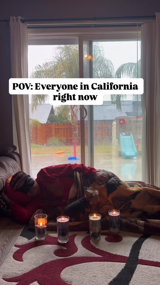Current mood in California! ☔️ #ogcarnal62 #49ers #California #weather #rainydays #currentmood