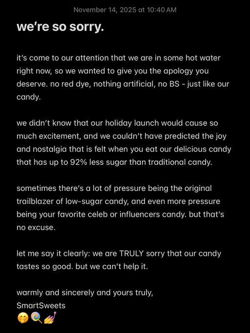 We are deeply and truly sorry… but we can’t help it.