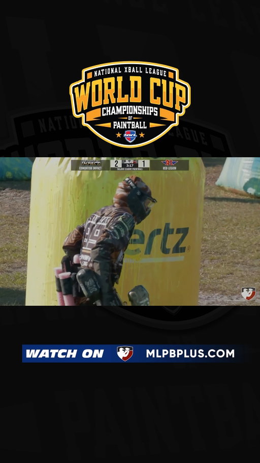 WOW! @mrstanczak POPS OFF!!!

@edmontonimpact leads 3-1

#paintball #propaintball #worldcup #NXLpaintball #ProPaintball #MLPBPlus

Watch live on MLPBPlus.com!
