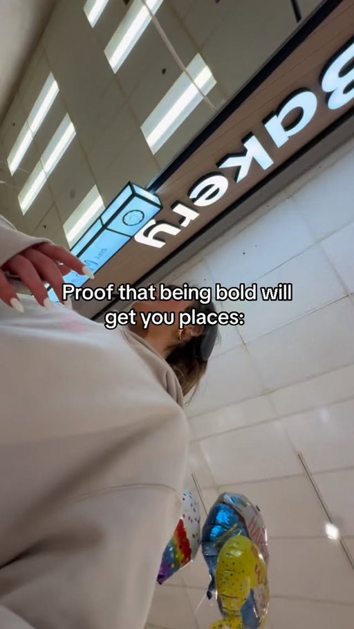 Except this turns into a motivational speech🤣🤣🎂 #freewill #grocerystore #lifeisyours #meganmillion #fyp