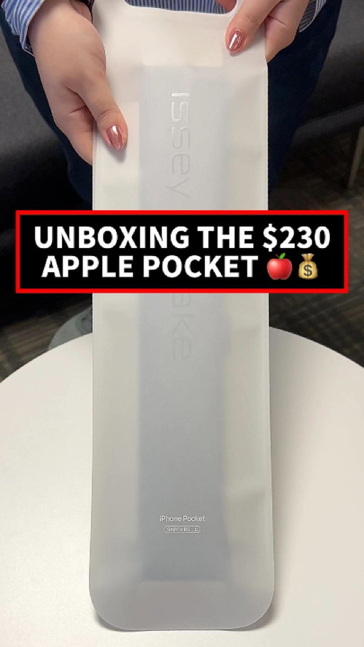Apple’s $230 “Sock” is here. 🧦

We grabbed the sold-out online iPhone Pocket (long strap in Sapphire color) from the Soho Apple Store this morning on launch day.

Here’s what it looks like in person. Is it worth the $230? You tell us. 🗣️ 

#iphonepocket #applesock #apple #unboxing #techtok

Like what you’re reading? Don’t miss out on our latest stories. Add PCMag as a preferred source on Google. 🏅