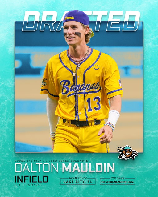 The Songbird’s got a new tune – welcome to the Coconuts, Dalton Mauldin! 🥥