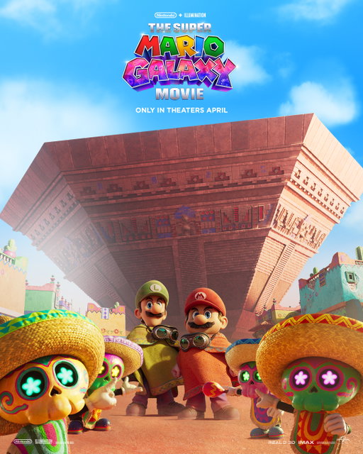 Explore new worlds. The Super Mario Galaxy Movie, only in theaters April 2026.