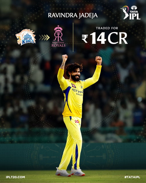 🚨 News 🚨

#TATAIPL 2026 - Player Trade updates

A look at all the trades ahead of today's retention deadline 🙌

More details in our stories and bio 🔼