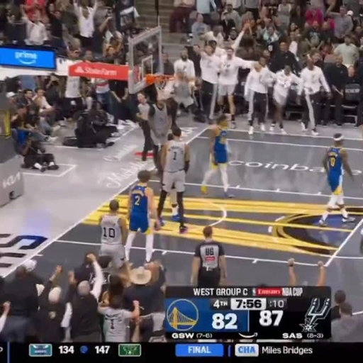 OMFG!!! WEMBY JUST DID THAT TO DRAYMOND!!