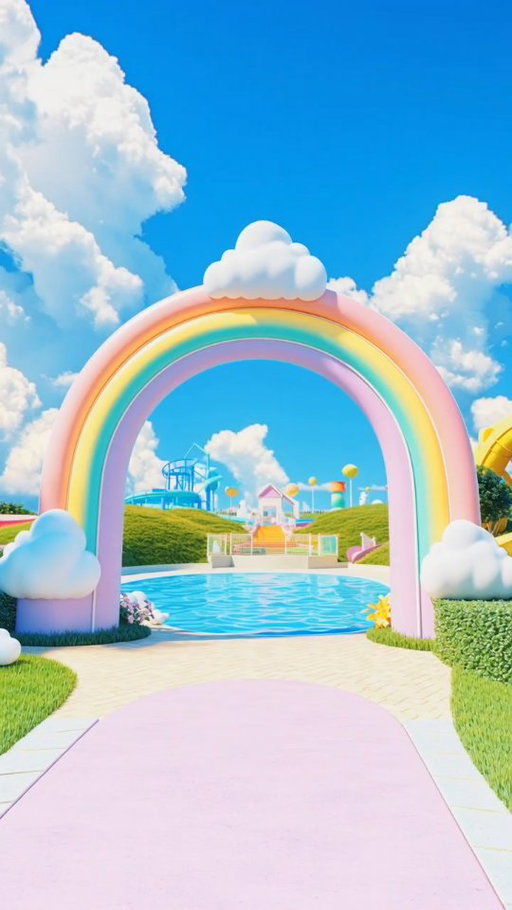 🌈 Sunshine, clouds, and slides that look too perfect to be real.☁️
.
.
.
.
.
.
.
.
.
#dreamcore #liminalspace #LiminalDreams #SurrealAesthetic #AnalogDreams #LiminalSpace #UncannyVibes #Dreamscape #StrangePlaces #CoreCore #AestheticVibes #WelcomeToYourDreams #weirdcore #slide #waterslides