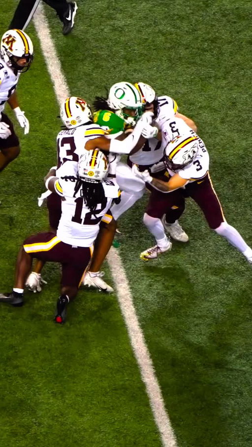 The only way is through. #GoDucks