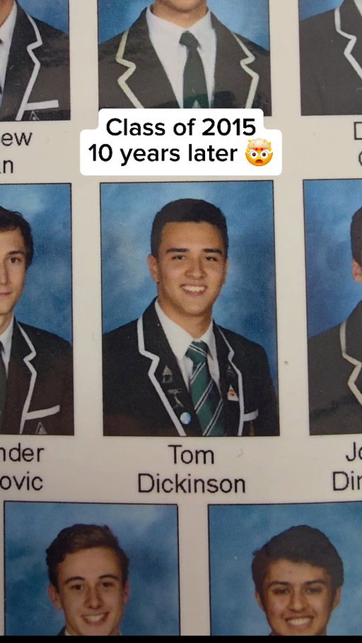 Class of 2015, then vs now 🤯🙏 

Last night I had a 10 YEAR high school reunion! It's honestly wild how quickly time flies and it's hard to believe that a decade has passed. 

But reconnecting with nearly 70 old friends made me feel like we were 18 once again. 

Lots of love 🤍
