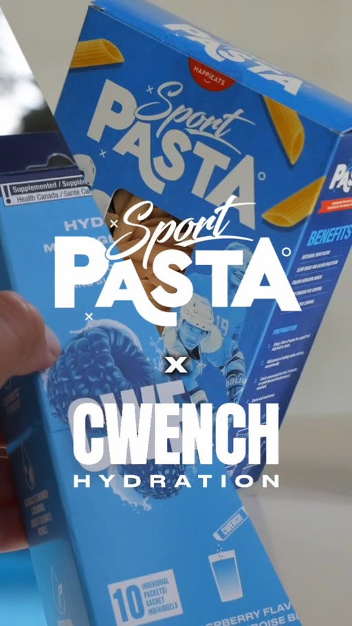 Your pregame meal and hydration all in one spot 🍝💦 
 
When you shop online you can bundle your next CWENCH and Sport Pasta order together 💻📱 
 
Click our link in bio to order yours today 👆