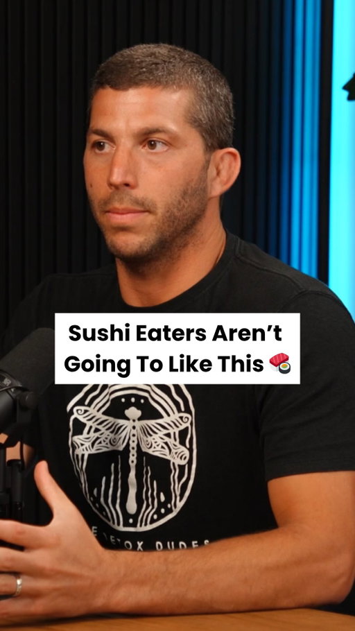 Sorry sushi eaters…but you’re growing your parasite population every single time you eat sushi.

From my most recent ep of SuperLife with @darinolien 

#detoxdudes #detox #toxins #sushi #parasites #parasitecleanse