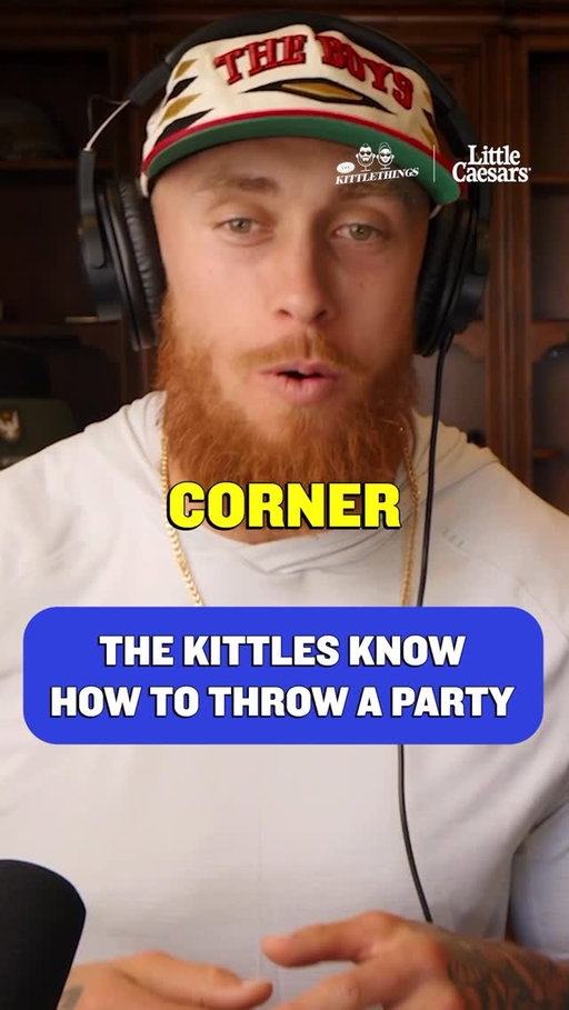 If George Kittle can study film here he can do it anywhere 😂

Presented by @littlecaesars