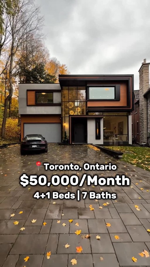 A Rare Modern Resort Estate Offering Complete Privacy And World Class Design All In The Heart Of Hoggs Hollow - Listed For $50,000/Monthly! 🌿✨

📍: 12 Winton Road, Toronto, ON
🏠: @robbysinghrealestate // @sothebysrealtycanada // @sothebysrealty
🛏️: 4+1 Bedrooms
🛁: 7 Bathrooms
💰: $50,000/Monthly

Architecturally Significant Masterpiece in Hoggs Hollow! A true statement property with a modern design, resort amenities, and complete privacy on an exclusive street, one of four homes! No detail spared in this contemporary, custom residence set on one of the areas most spectacular lush, treed lots. Your own private, Zen-inspired resort with soaring floor-to-ceiling windows, 11.5ft ceilings throughout the main floor, 10.5ft ceilings throughout the second floor, skylights, and sun-filled living spaces. The Owners have further customized this already stunning home $$$ The main level boasts an open-concept layout with a double-sided wall aquarium, Spacious principal rooms, gourmet kitchen, multiple serveries, outstanding millwork, artistic accent walls, and unique ceiling designs. Glass railings, custom lighting, and recessed features enhance the architectural flow. Retreat upstairs to the *year-round 2nd floor heated solarium with balcony, retractable windows and hot tub. This home is equipped with a Private glass elevator that spans all levels, multiple gas fireplaces, sound system with built-in speakers and Home Automation. 2 furnaces, 2 CAC, CVAC, and full security with cameras complete the homes impressive features. The lower level is an entertainers dream: 5th bedroom with ensuite, home theater room, Infrared Sauna, entertainers bar, enclosed kitchen, fitness room, spacious rec area with stunning wine wall, and walkout to the yard.

#toronto #torontoontario #torontorealtor #torontorealestate #torontolife #torontorealtors #dreamhome #luxuryrealestate #luxuryliving #propertyinfluencers